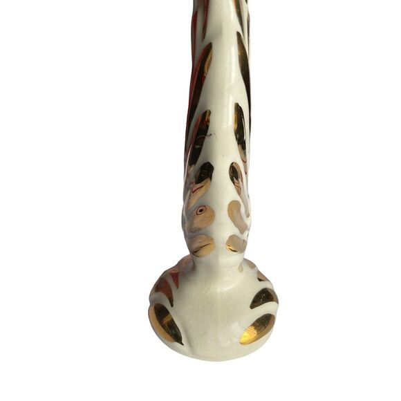 Vtg Bird-Rooster/Pheasant Sculpture Ceramic Porcelain Hand Painted Decorative - Picture 10 of 12